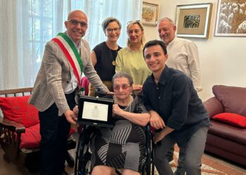 Oristano in festa per i cent’anni di zia Pietrina Piroddi