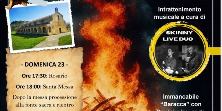 Mores: a San Giovanni l’antico rito de “Su Fogarone”