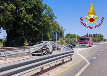 Sassari: incidente stradale in via Domenico Millelire, una donna in ospedale