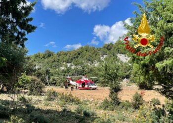 Si perdono in località Gorroppu, intervengono i vigili del fuoco