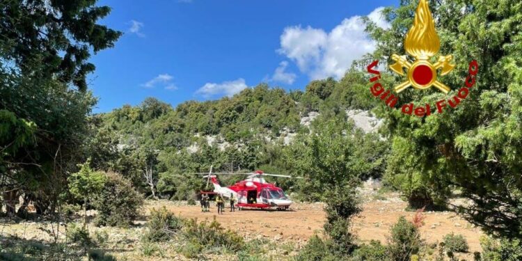 Si perdono in località Gorroppu, intervengono i vigili del fuoco