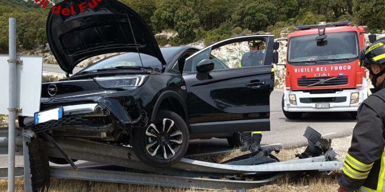 Cala Gonone: incidente stradale sulla provinciale 126