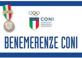 Venerdì 21 giugno, a Cagliari, verranno assegnate le Benemerenze Coni Sardegna 2022