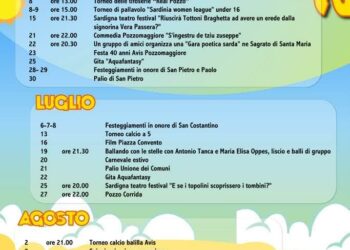 Estate pozzomaggiorese 2024: il programma