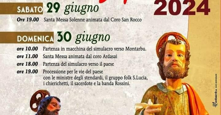 Seui: due giorni di festa per San Pietro