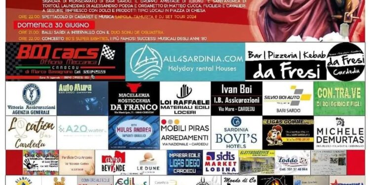 Cardedu: il programma della festa in onore di San Paolo