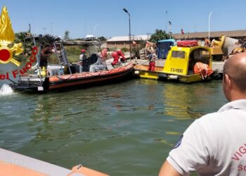 I vigili del fuoco di Cagliari sono intervenuti principio d’incendio a bordo di un natante in navigazione nel golfo di Cagliari