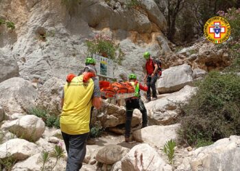 Urzulei: soccorsa un’escursionista infortunata a Gorropu