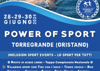 Dal 28 al 30 giugno, la Marina di Torregrande a Oristano ospiterà la terza edizione di Power Of Sport, evento sportivo ideato e organizzato da Sea Scout