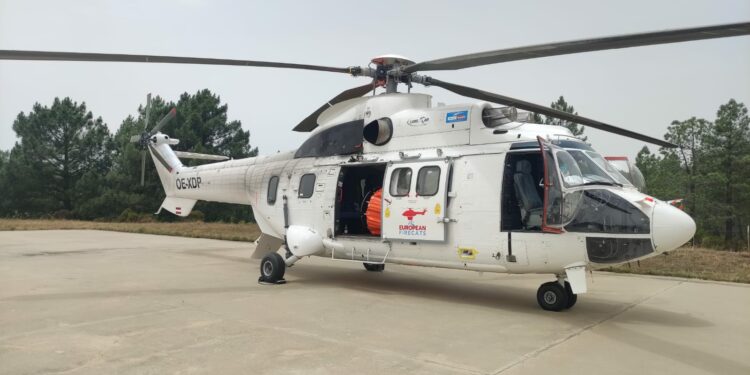 Sono operativi da oggi i due SuperPuma per la campagna antincendio interamente finanziati dal POR-FESR 2021-2027