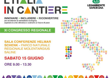 Sabato 15 giugno si svolgerà a Cagliari, nel Parco Naturale Regionale Molentargius Saline, l’assemblea congressuale di Legambiente Sardegna