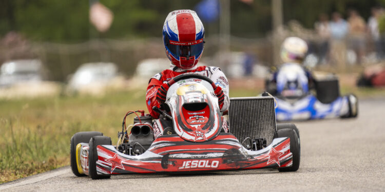 Karting, il cagliaritano Giorgio Basoli vince la Kz2 nella Coppa Italia Zona 9 Aci Sport