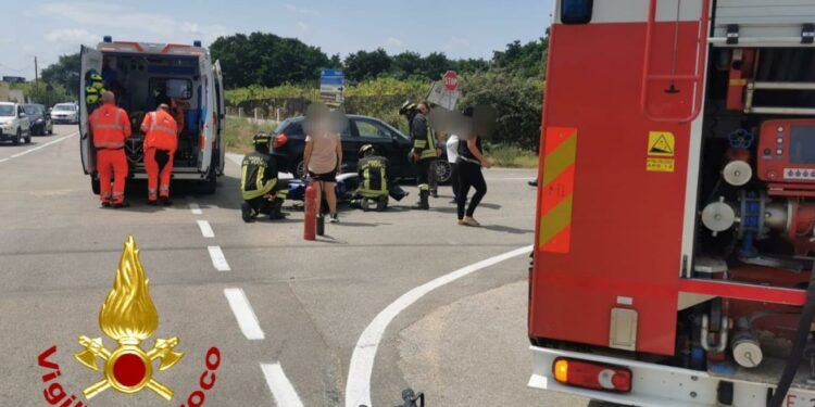 Arzachena: incidente stradale nella circonvallazione, una persona in ospedale