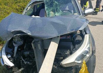 Santa Teresa Gallura: incidente stradale sulla statale 133 bis, sul posto i vigili del fuoco