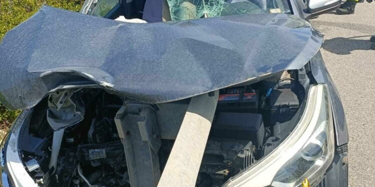 Santa Teresa Gallura: incidente stradale sulla statale 133 bis, sul posto i vigili del fuoco