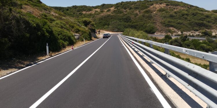 Cuglieri: conclusa l’installazione delle barriere su un tratto della statale 292