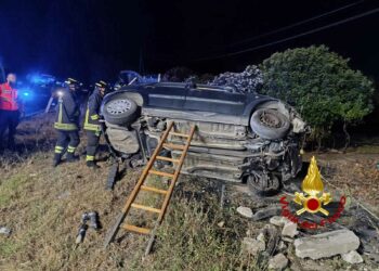 Sorso: incidente stradale sulla statale 200, sul posto i vigili del fuoco