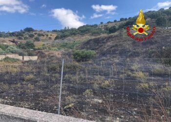 Nuoro: un incendio lambisce le abitazioni di “Borghetto”, sul posto i vigili del fuoco e il Corpo forestale