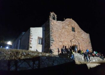 Bono rinnova il pellegrinaggio a San Costantino di Sedilo