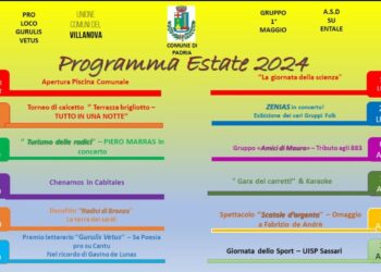 Il programma dell’estate padriese 2024