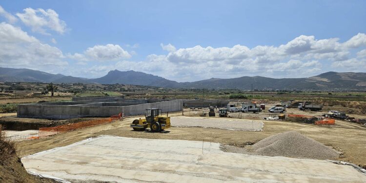 Nuovo sopralluogo nel cantiere del depuratore di Valledoria