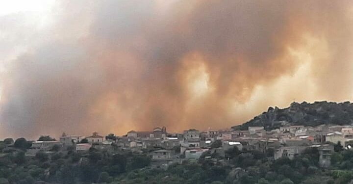 Incendio a Orotelli. Il Comune: «Profonda tristezza e senso di smarrimento uniti a indignazione»