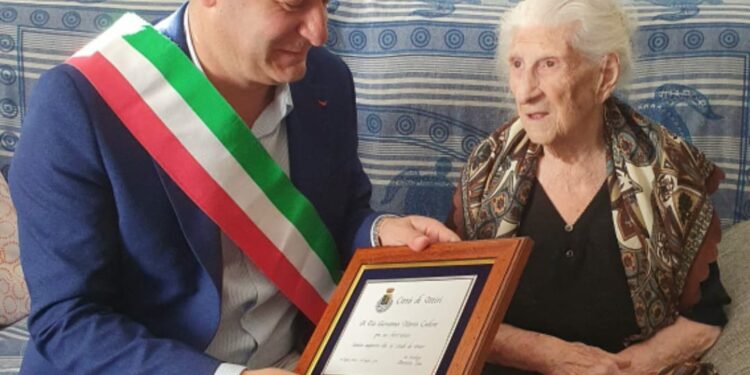 Ittiri: i cent’anni di zia Giovanna Maria Cadoni