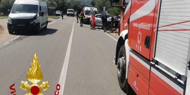 Doppio incidente stradale nei pressi di Cannigione