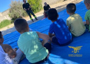 Serdiana: il Corpo forestale incontra i bambini