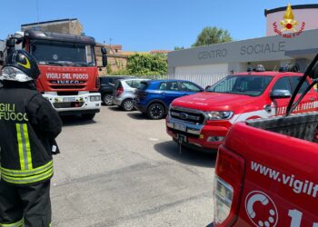 Magomadas: divampa un incendio nel locale tecnico dell’impianto fotovoltaico del centro sociale