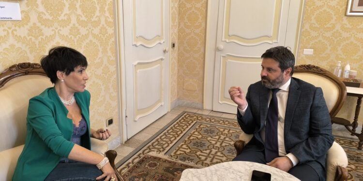 Sassari: il sindaco Giuseppe Mascia ha incontrto l’assessora regionale del Lavoro Desirè Manca