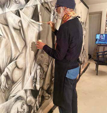 “No alla guerra, per la pace”: l’arte di Lorenzo D’Andrea per far rinascere lo storico organo del Santo Sepolcro