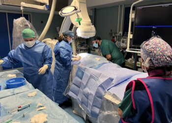 Al San Martino di Oristano sono stati eseguiti per la prima volta dall’equipe di Emodinamica quattro interventi di valvuloplastica aortica