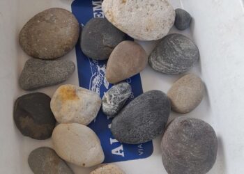 In possesso di sassi prelevati dalle spiagge di Pula, sanzionata una famiglia di turisti