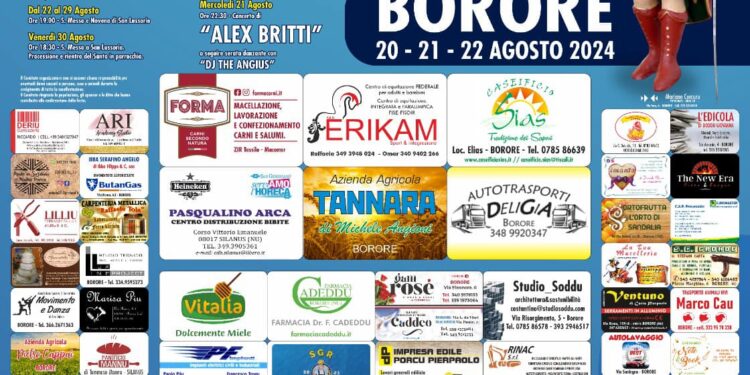 Borore in festa per San Lussorio