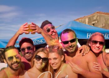 Ampurias beach festival: a Lu Bagnu “Holi Color”