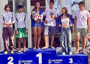 I velisti del Windsurfing Club Cagliari sin sono imposti nella Super Series Nacra 15, svoltasi dall’8 all11 agosto in Ungheria 