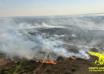 Anche oggi è stata Carbonia la città più colpita dagli incendiari in Sardegna