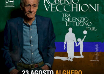 Il concerto di Roberto Vecchioni concluderà la terza edizione dell’Alguer Summer Festival