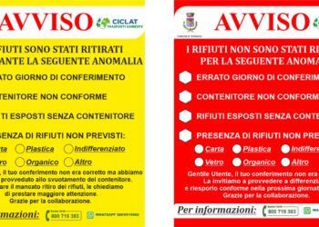 Siniscola: al via la “Bollinatura” sul conferimento dei rifiuti