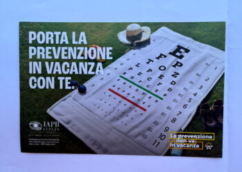 Al via la nuova campagna di sensibilizzazione “Porta la prevenzione in vacanza con te” organizzata da Iapb Italia e Uici Nuoro