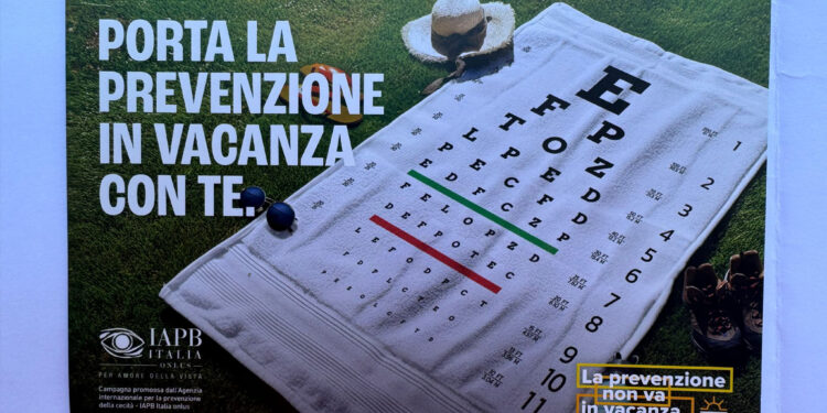 Al via la nuova campagna di sensibilizzazione “Porta la prevenzione in vacanza con te” organizzata da Iapb Italia e Uici Nuoro