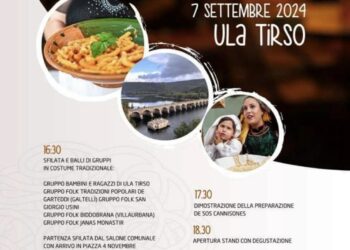 A Ula Tirso la XXI edizione della sagra de “Sos Cannisones”