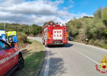 Dorgali: incidente stradale in località Muristene, due feriti