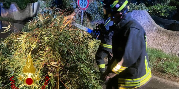 Maltempo nel Nord Sardegna: oltre 60 gli interventi dei vigili del fuoco