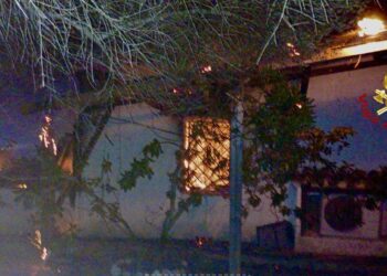 Porto Rotondo: a fuoco un’abitazione a “Sa Jaga Brusciada”