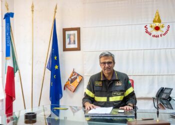 Il dirigente generale Nicola Micele alla guida della direzione regionale dei vigili del fuoco della Sardegna