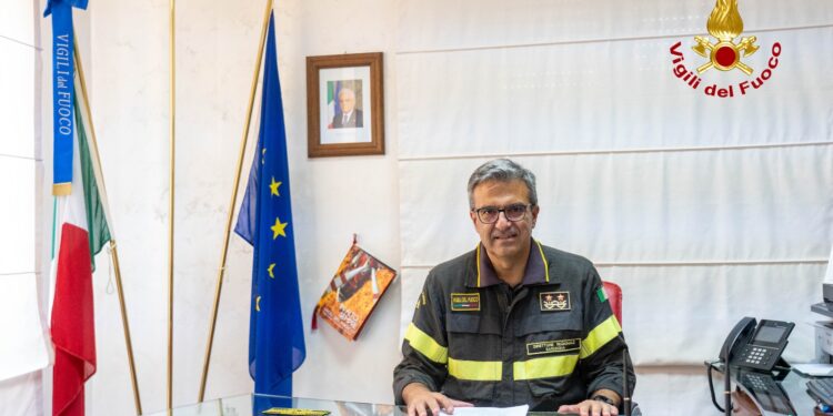 Il dirigente generale Nicola Micele alla guida della direzione regionale dei vigili del fuoco della Sardegna