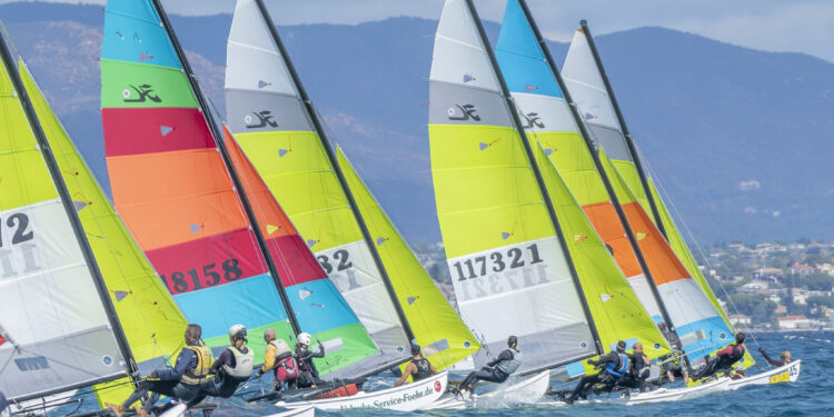 Paolo Pedde e Samuele De La Ville sono i nuovi campioni sardi Hobie Cat 16