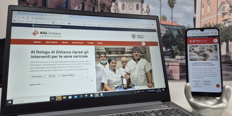 On line il nuovo sito istituzionale della Asl 5 di Oristano